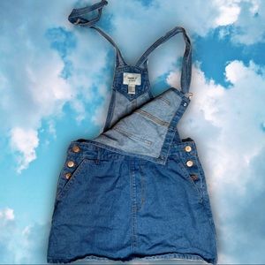 Forever 21 denim overall dress